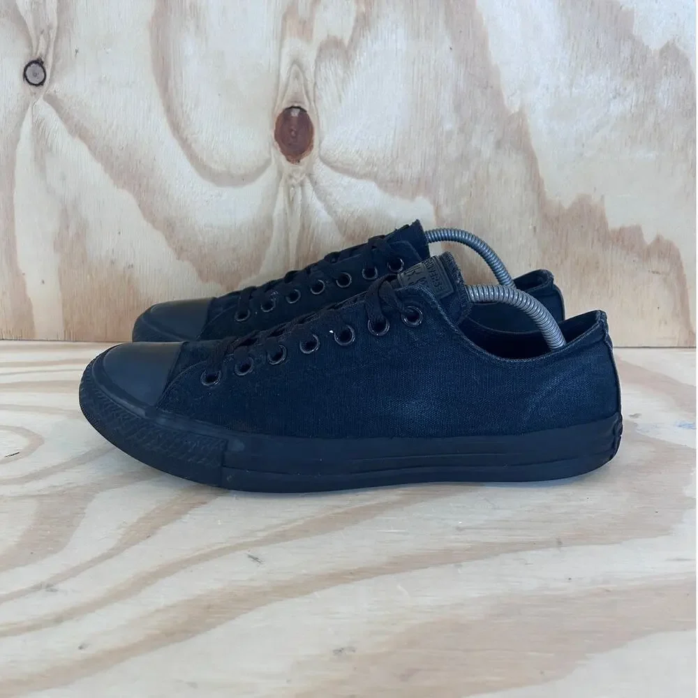Converse All Star - Chuck Taylor Low Top - Sneakers - Black - Men's - 9 - M5039 - Picture 3 of 9